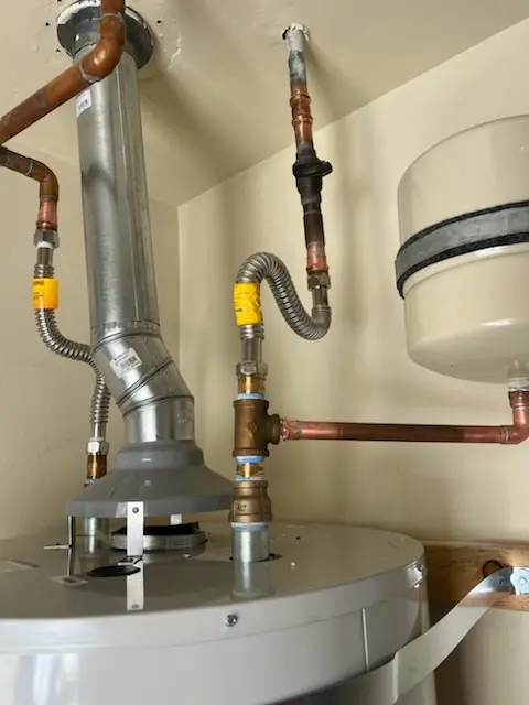 Water heater installation and plumbing repair in Hazelwood